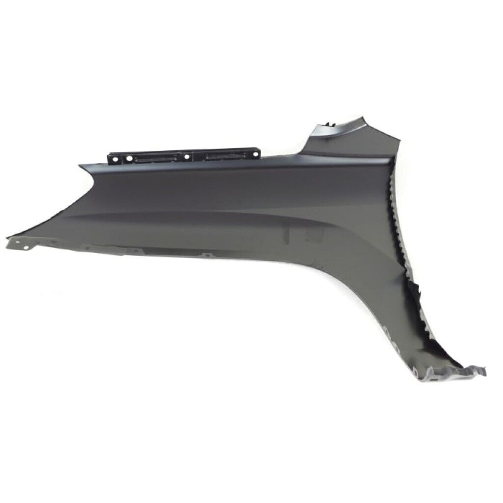 KI1241120 kia sportage 2005 2010 front right fender without moulding hole lx model ki12411 5