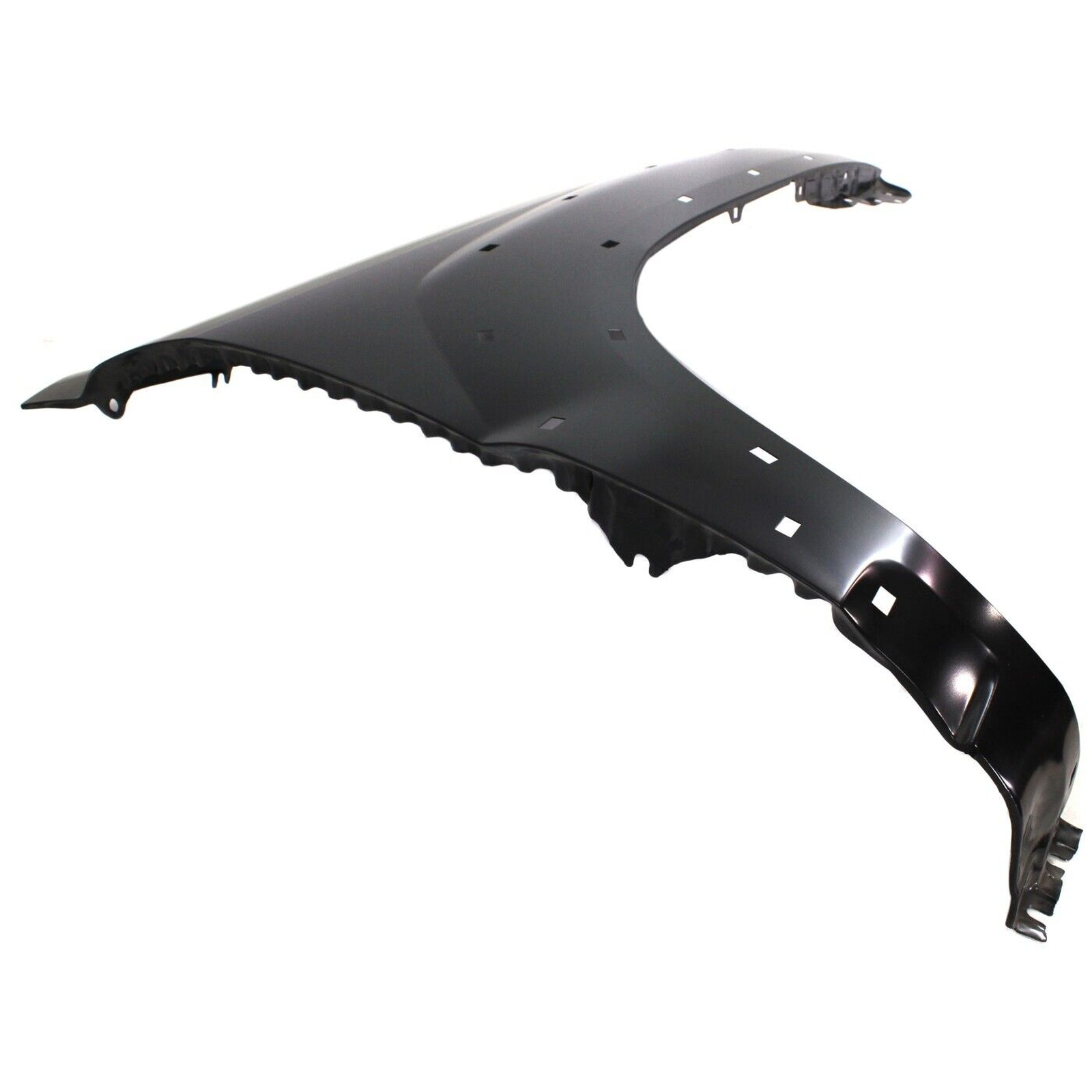 KI1241121 kia sportage 2005 2010 front right fender with moulding hole ex model ki1241121 4