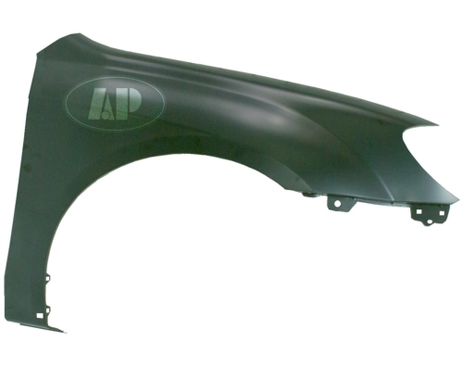 KI1241126 kia spectra 2007 2009 front right fender with moulding hole sx ki1241126 1