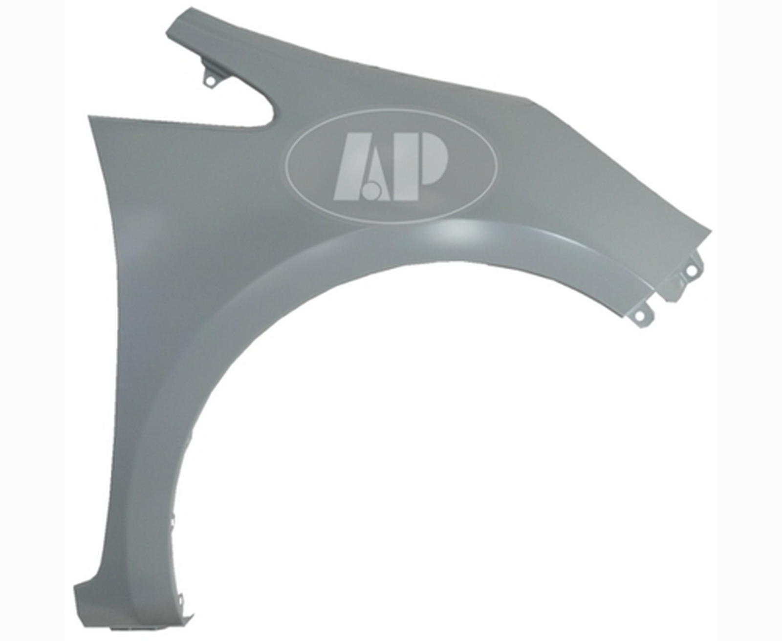 KI1241137 kia rio 2012 2017 front right fender without signal lamp hole steel ki1241137 1