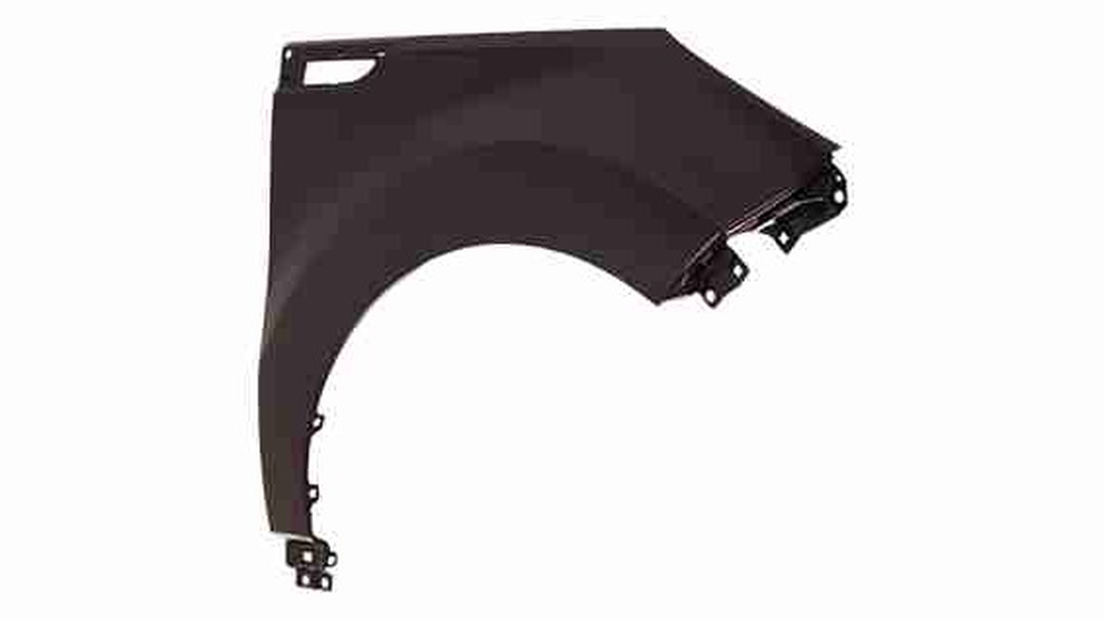 KI1241141 kia soul 2014 2019 front right fender with moulding hole steel ki1241141 1