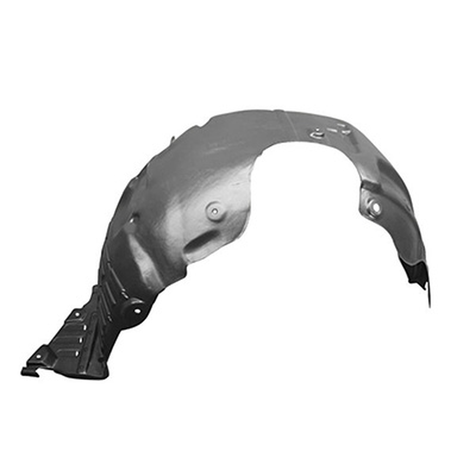 KI1249139 kia sorento 2014 2015 front right fender liner with sport pkg ki1249139 1