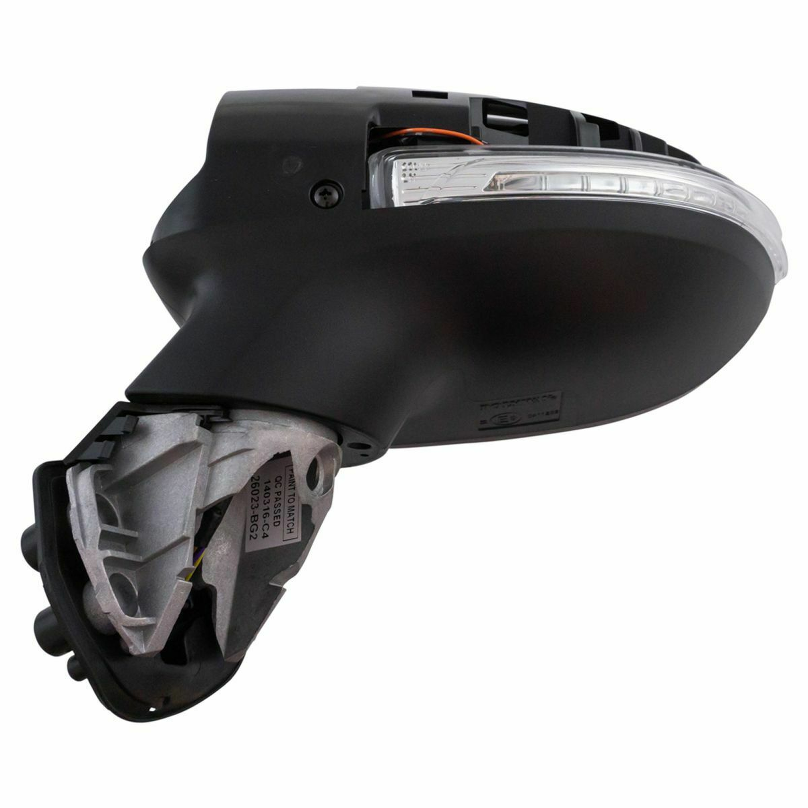 KI1320188 kia rio 2014 2017 left side mirror power ptm htd with signal from 12 16 2013 ki1 5