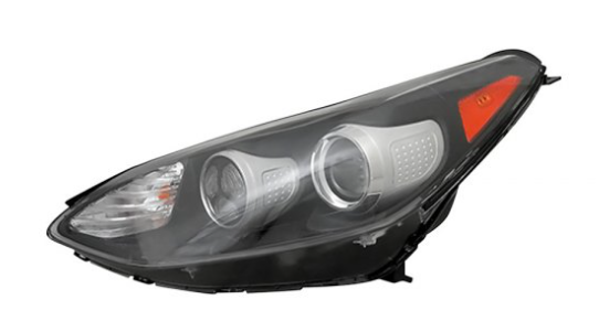 KIA SPORTAGE 2017-2022 — HALOGEN HEADLIGHT LH; W/ LED DRL; FWD ; SPORTAGE 2017-2022 CAPA