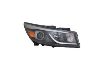 KIA SEDONA 2015-2021 — HALOGEN HEADLIGHT RH; W/O LED POSITION; SEDONA 2015-2018