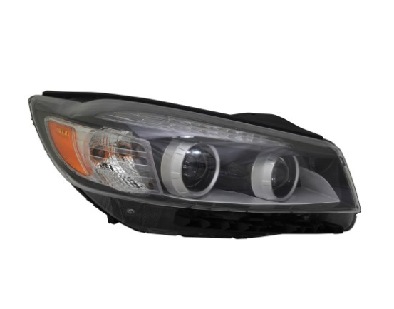KIA SORENTO 2016-2020 — HALOGEN HEADLIGHT RH; W/ LED ACCENT; SORENTO 2016-2018
