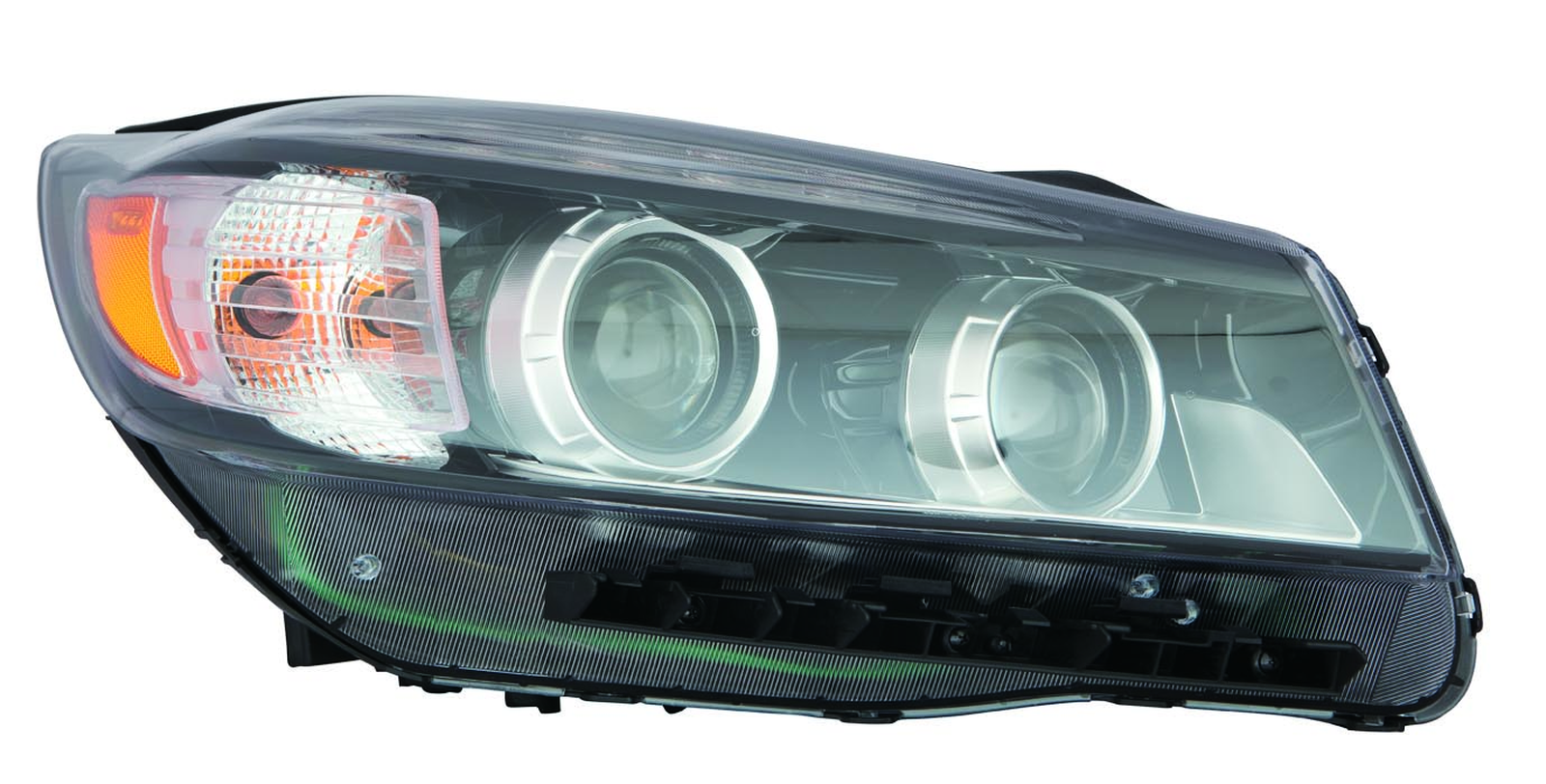 KI2503193 kia sorento 2016 2018 right headlight with hid without adaptive hq ki2503193 1