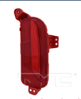 KIA SOUL 2020-2025 — REAR BUMPER REFLECTOR RH; EXC GT-LINE; 2023-2025 CAPA