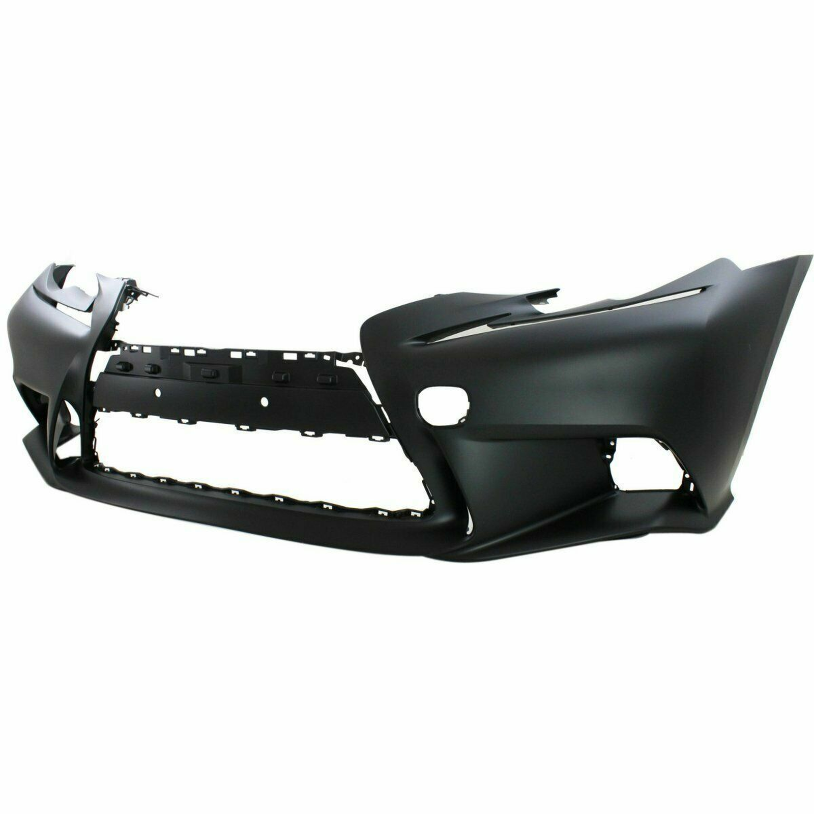 LX1000261 lexus is350 2014 2016 bumper front primed black with f sport without head lamp w 2