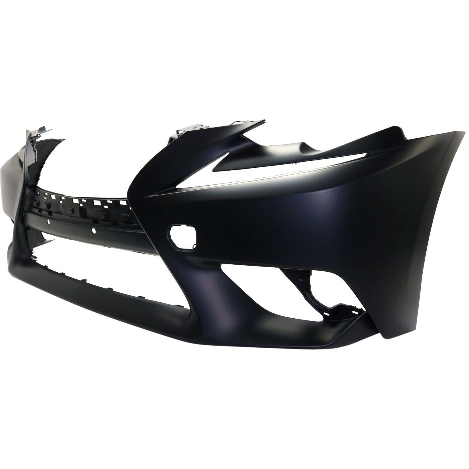LX1000262 lexus is350 2014 2016 bumper front primed black without f sport head lamp washer 3