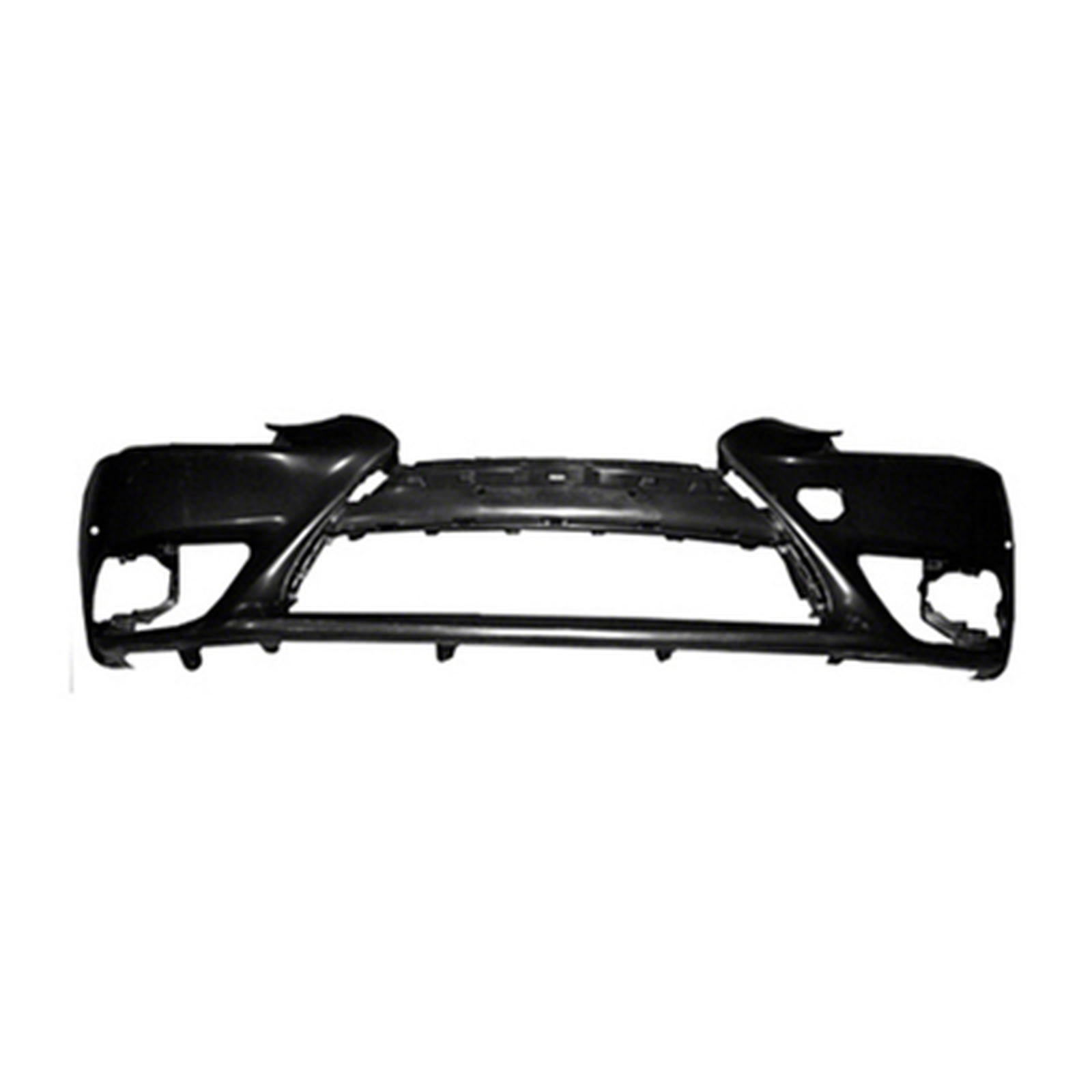 LX1000263 lexus is350 2014 2016 bumper front primed black without f sport head lamp washer 1