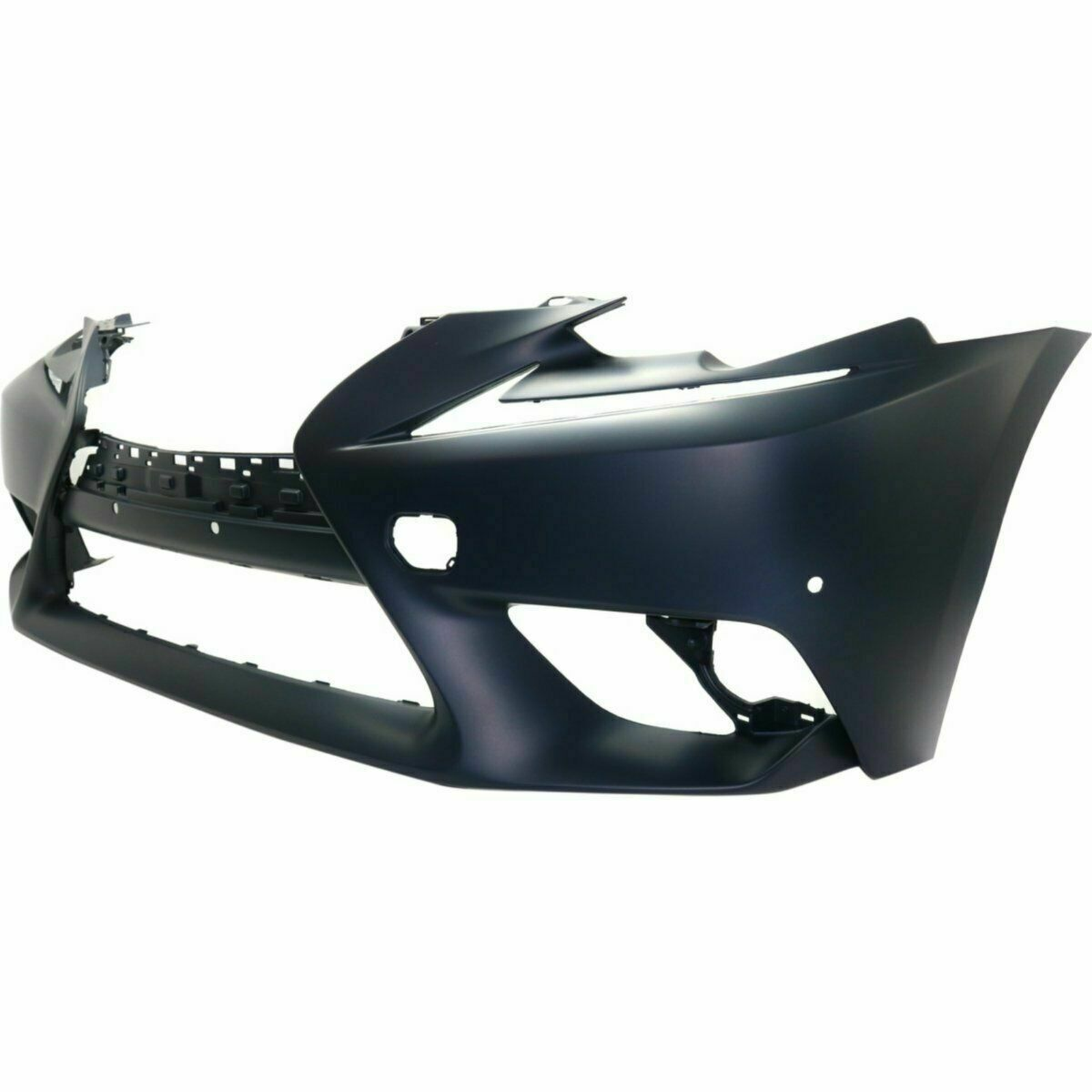 LX1000263 lexus is350 2014 2016 bumper front primed black without f sport head lamp washer 3