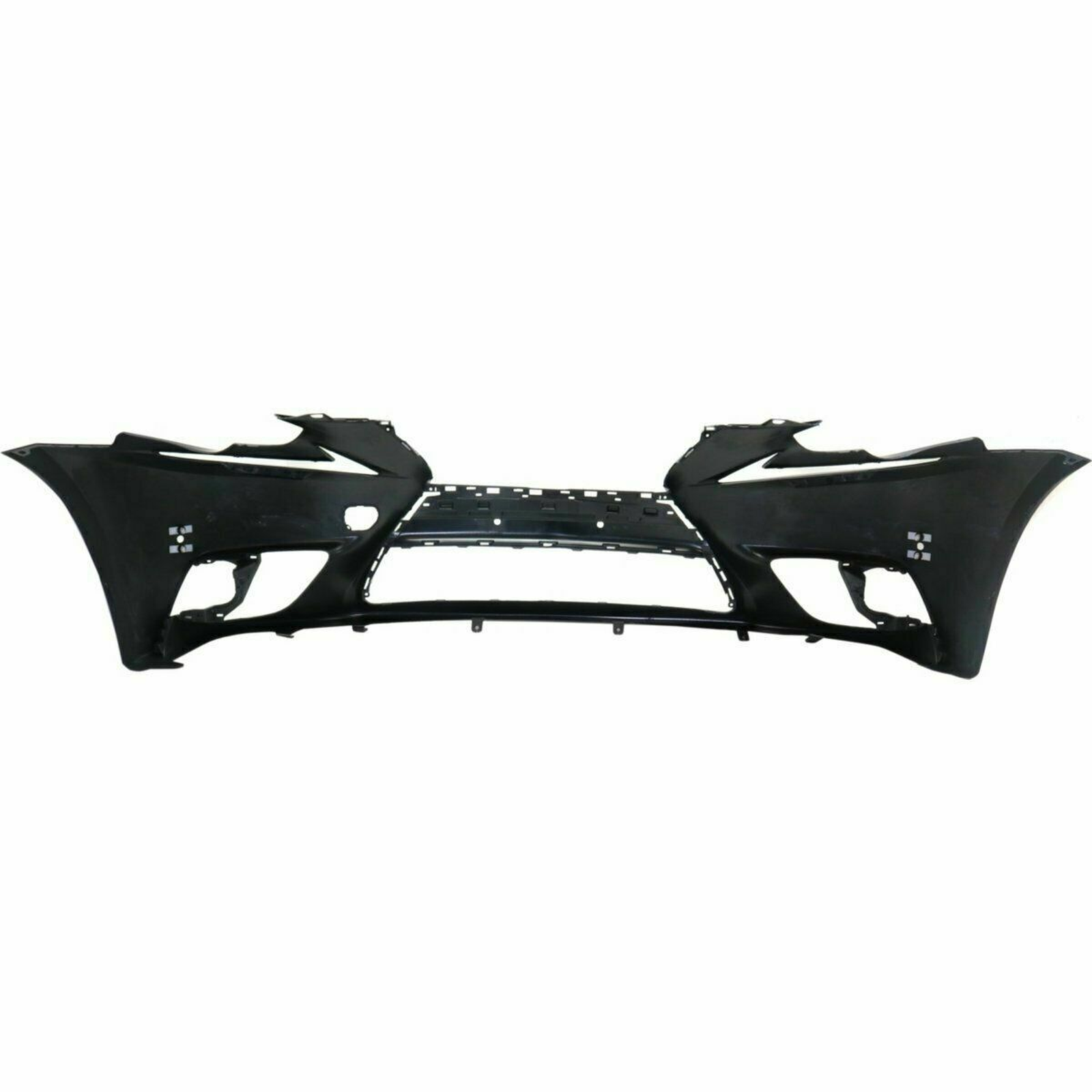 LX1000263 lexus is350 2014 2016 bumper front primed black without f sport head lamp washer 5