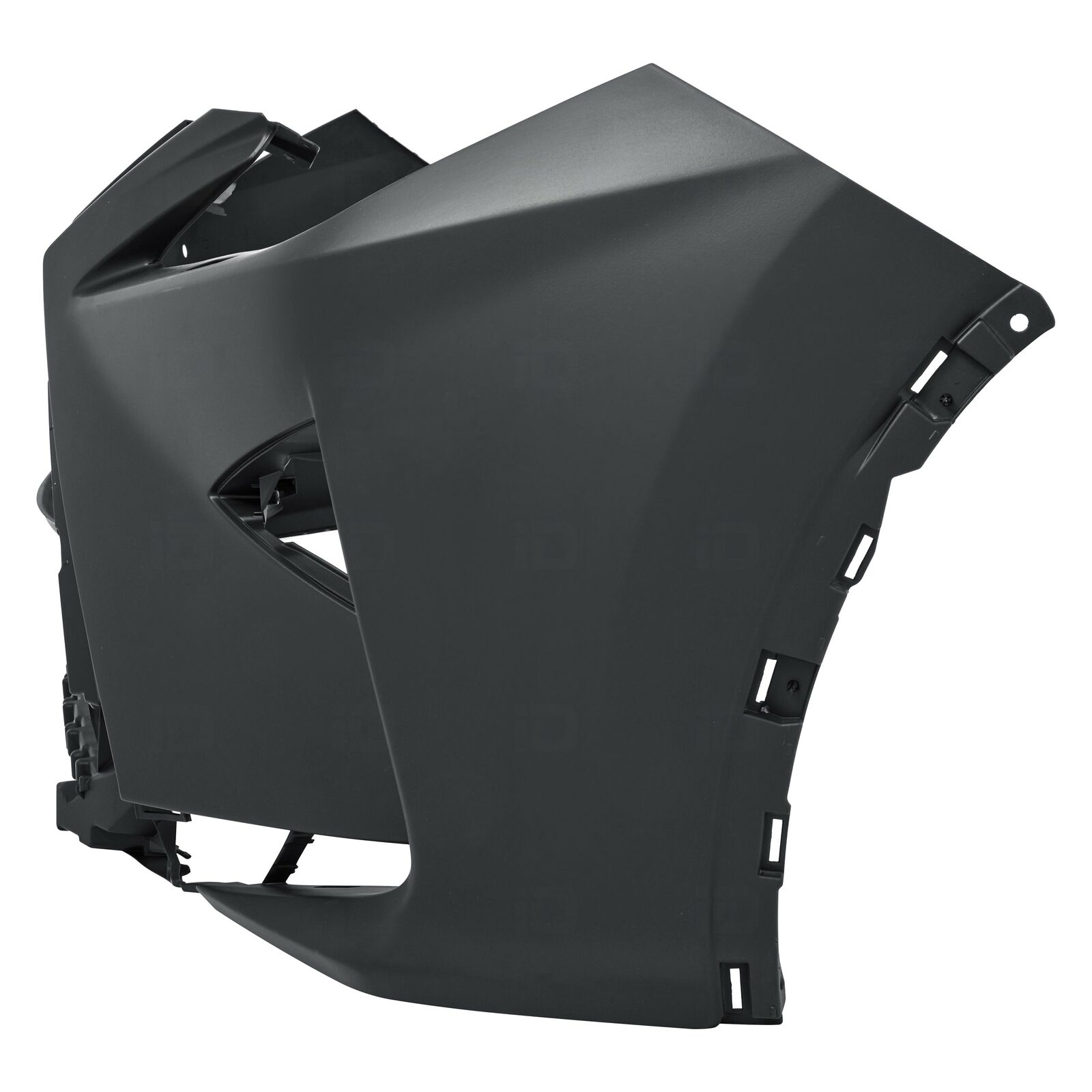 LX1000313 lexus rx350 2016 2019 bumper front primed without sensor washer canada built mod 4