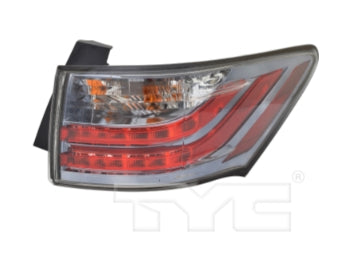 LEXUS CT200H 2014-2017 — OUTER TAIL LIGHT RH; 2014-2017