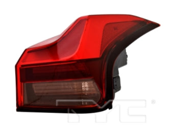 LEXUS UX200 2019-2022 — OUTER TAIL LIGHT RH; W/O LOGO; EXC 19-20 LUXURY; UX200/UX250H 2019-2022 CAPA