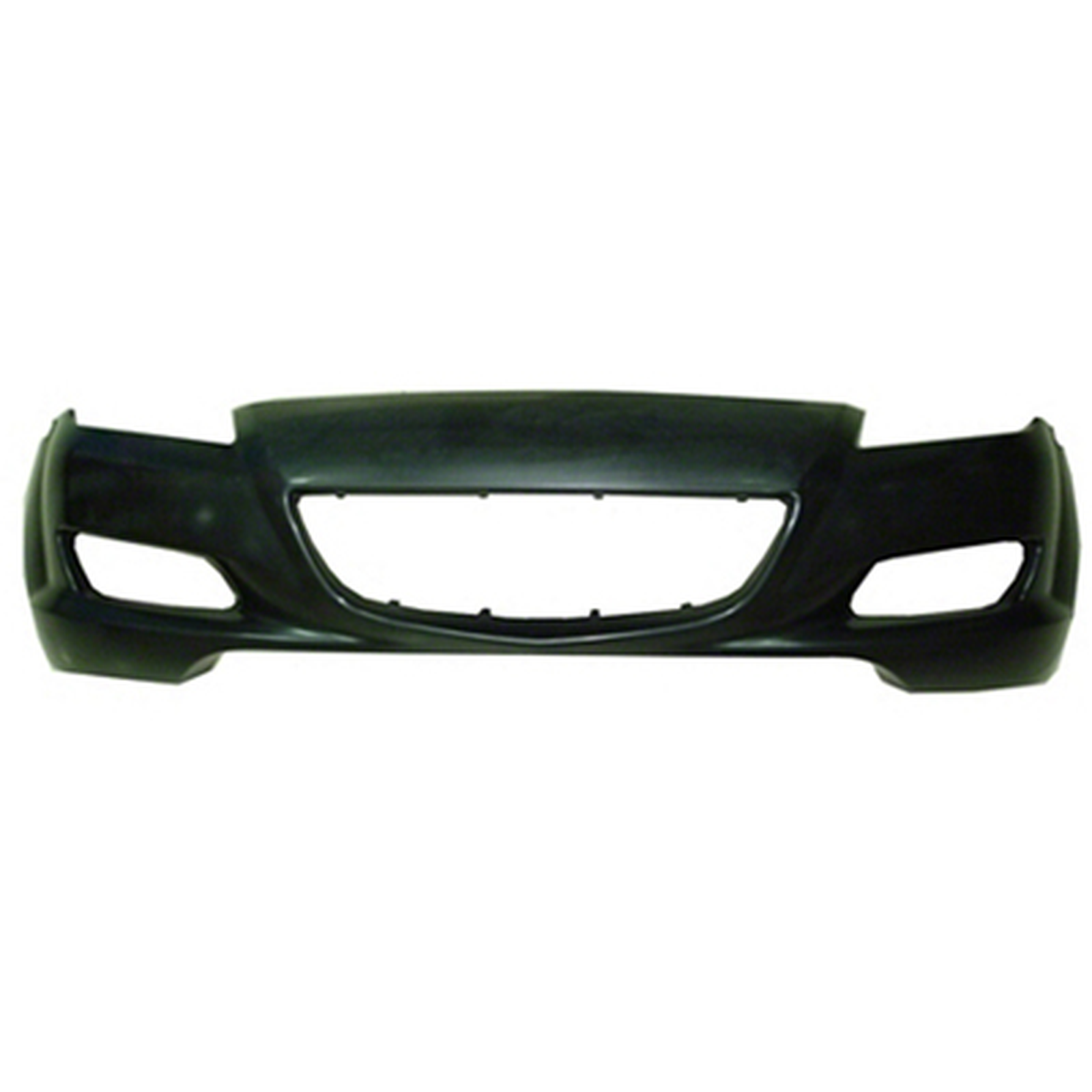 MA1000192 mazda rx8 2004 2008 bumper front without h lp wash hole primed ma1000192 1