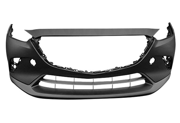 MAZDA CX 3 2016-2022 — FRONT BUMPER PRIMED;TEXTURED LOWER;CX3 16-22 ( 19-20 EXCEPT GRAND-TOURING/CHROME TRIM )