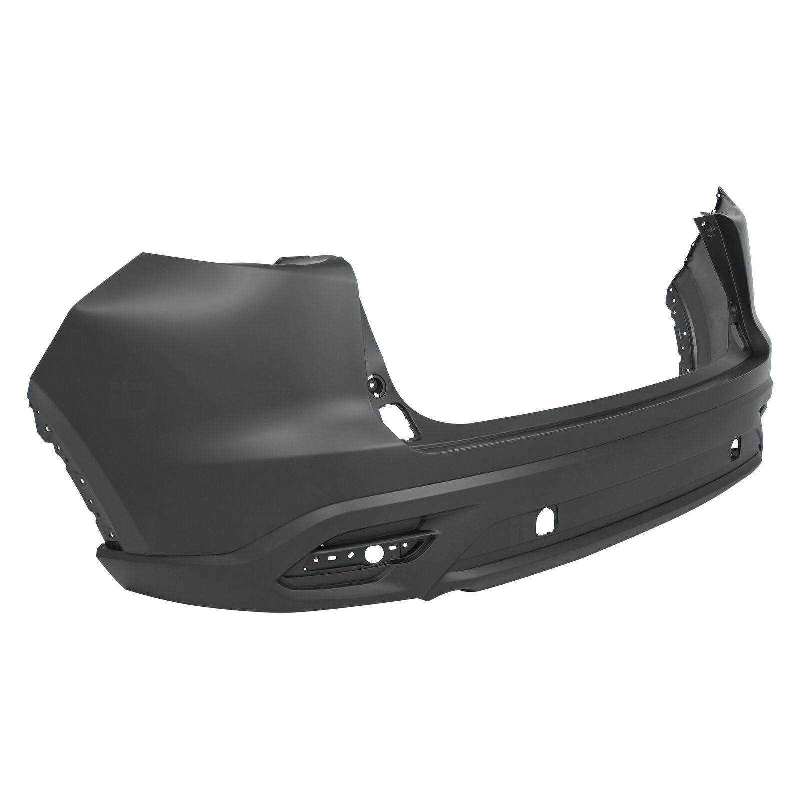 MA1100222 mazda cx9 2016 2023 bumper rear primed upper with textured lower with sensor wit 2