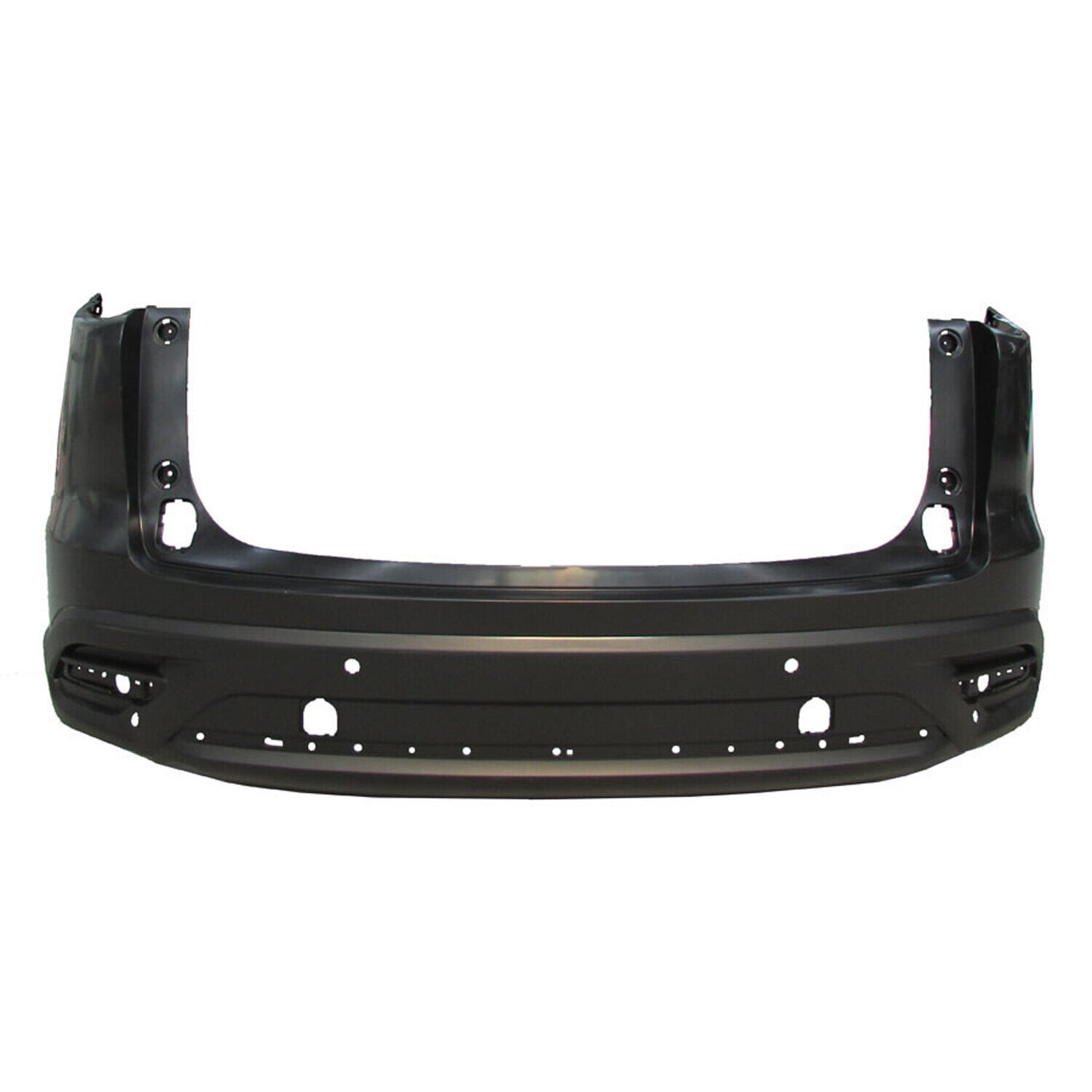MA1100236 mazda cx9 2020 2023 bumper rear upper primed w lower textured with sesnor moldin 1