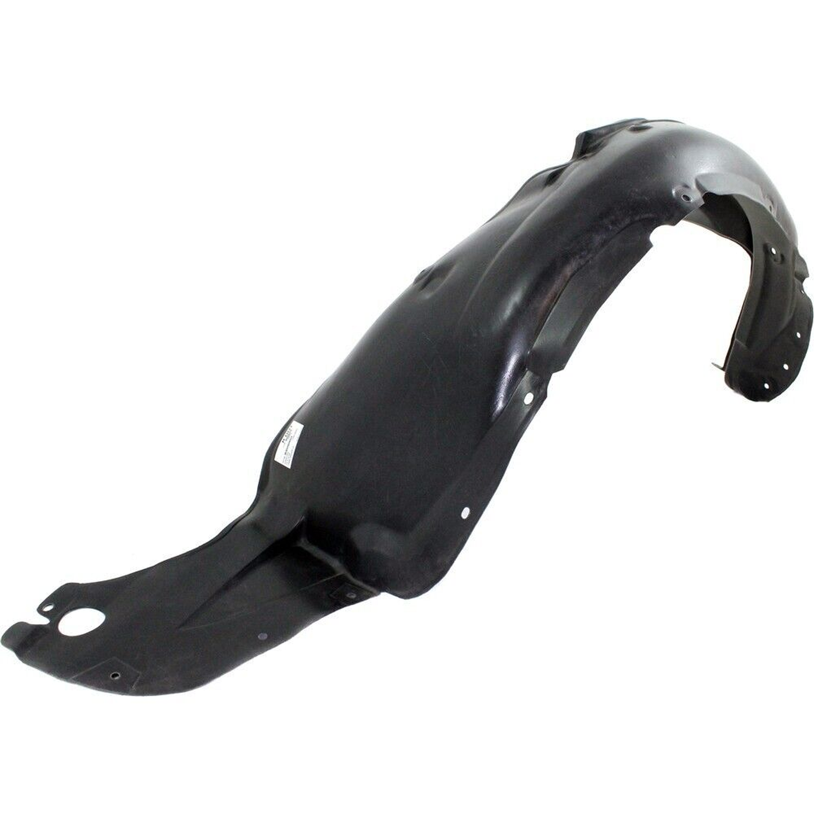 MA1248118 mazda 6 2003 2004 front left fender liner without spoiler hole ma1248118 4