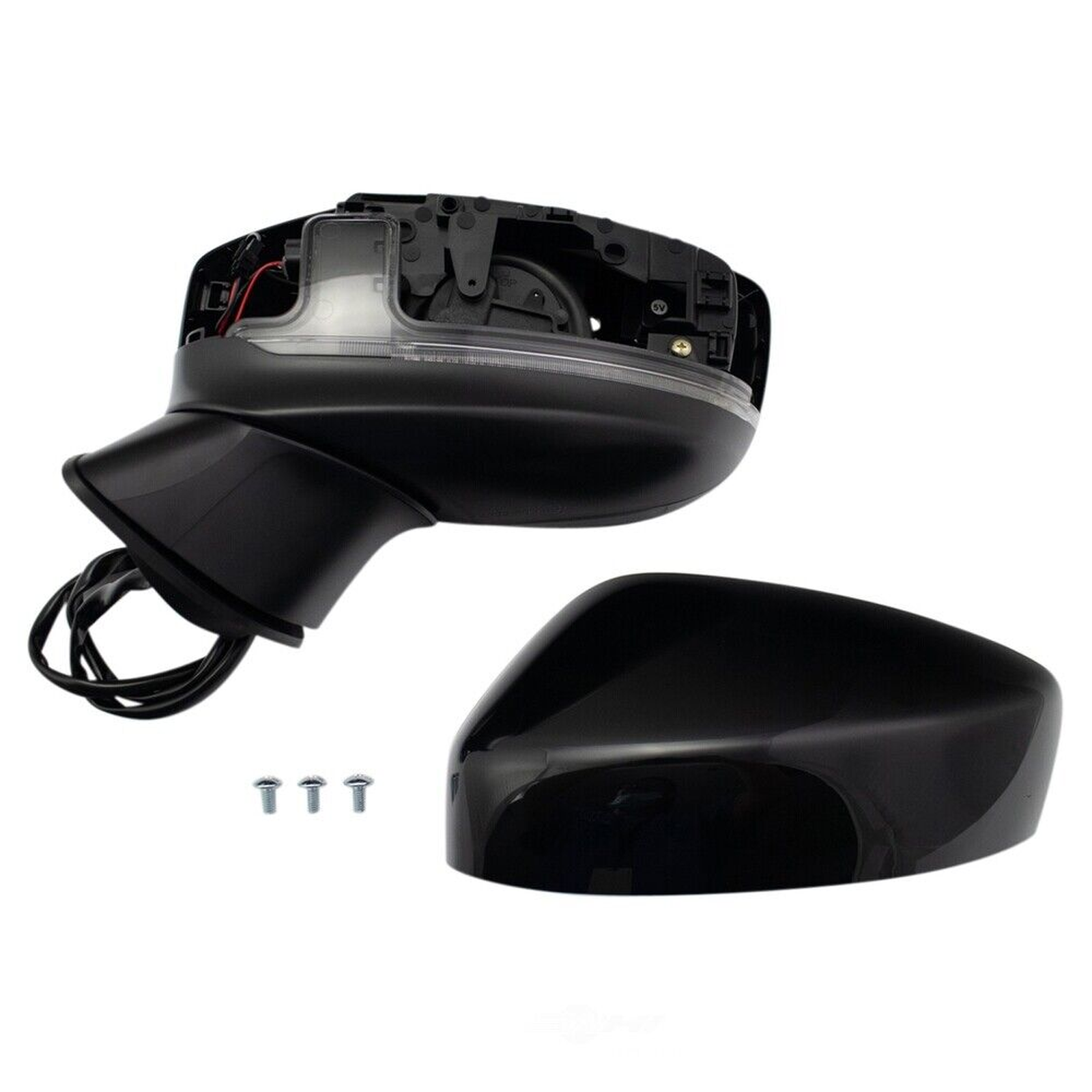 MA1320198 mazda cx5 2017 2025 left side mirror power ptm with signal blind spot ma1320198 3