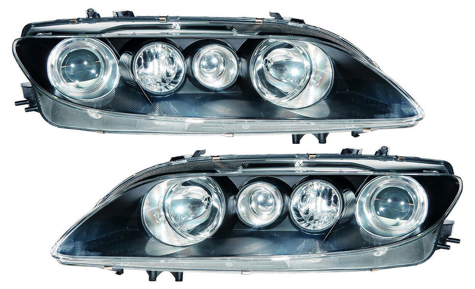 MA2503137 mazda 6 2006 2007 right headlight with turbo hid hq ma2503137 3