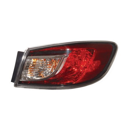 MAZDA MZ 3 2010-2013 — TAIL LAMP RH; STANDARD SEDAN 2010-2013 CAPA