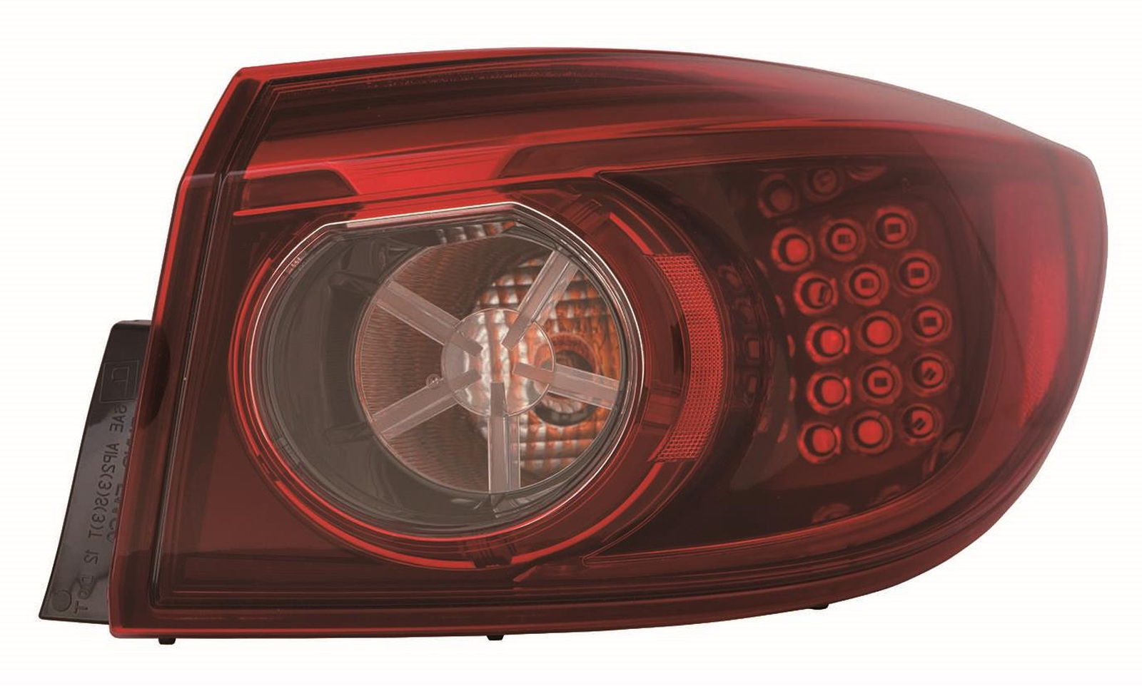 MA2805114 mazda 3 2014 2016 right taillight sdn led japan built hq ma2805114 1