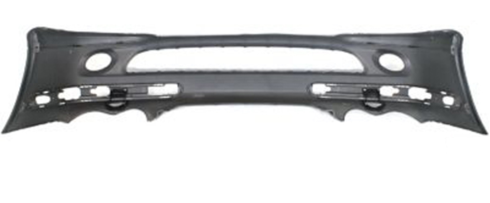 MB1000209 mercedes benz c class 2005 2007 bumper front primed gray with head lamp washer h 4