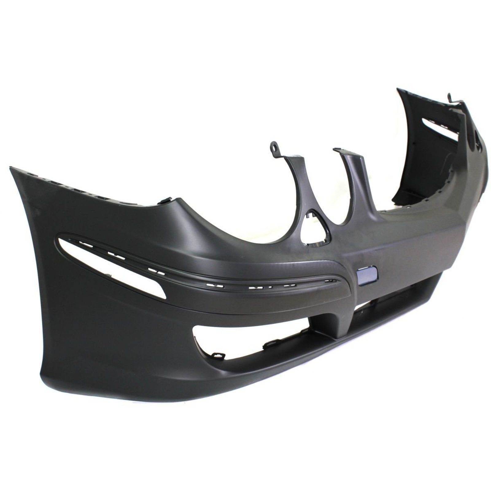 MB1000270 mercedes benz e class 2007 2009 bumper front primed without sensor with h l wash 3