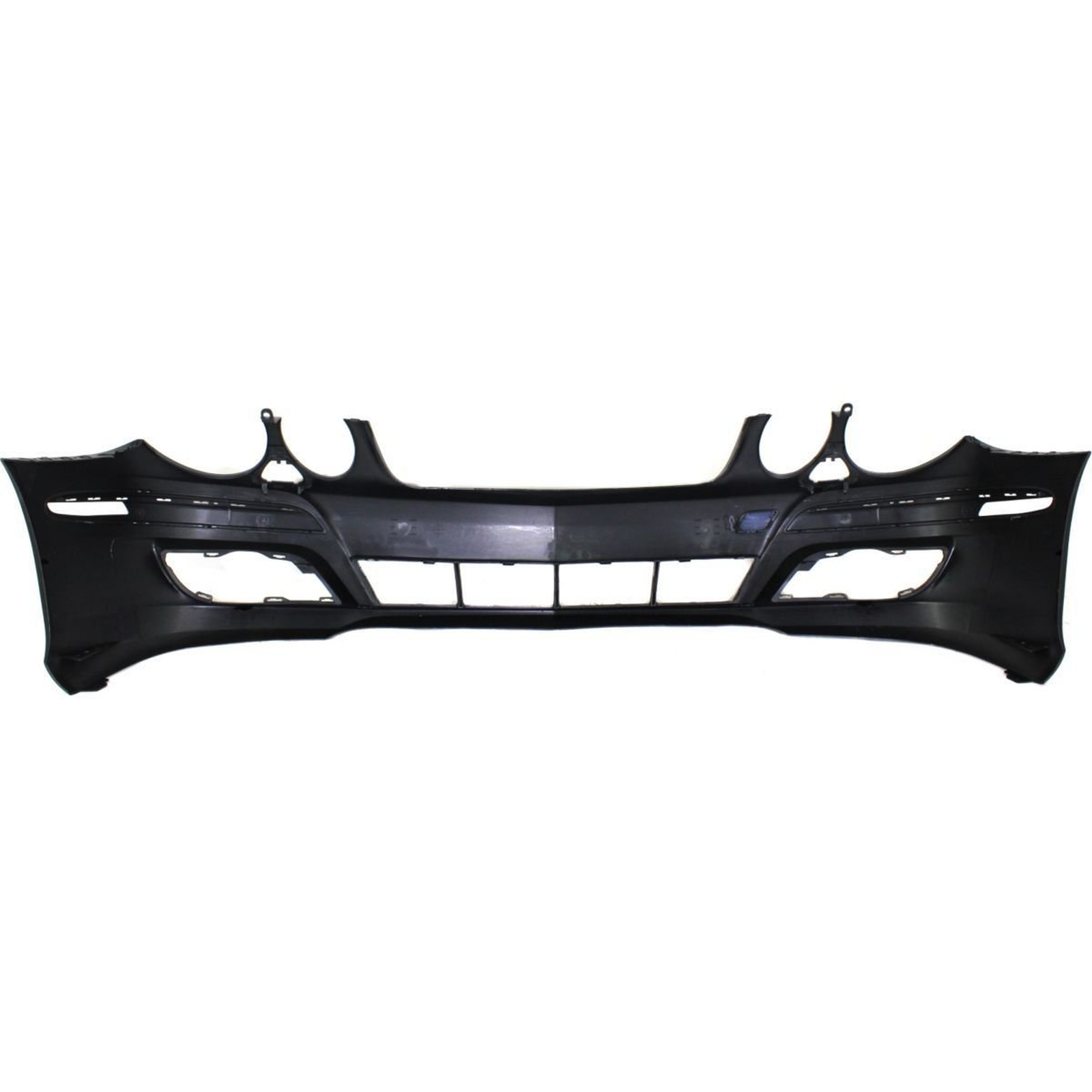MB1000270 mercedes benz e class 2007 2009 bumper front primed without sensor with h l wash 4