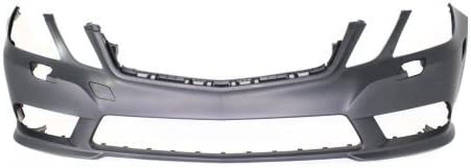 MB1000303 mercedes benz e class 2010 2013 bumper front primed without sensor with h l wash 2