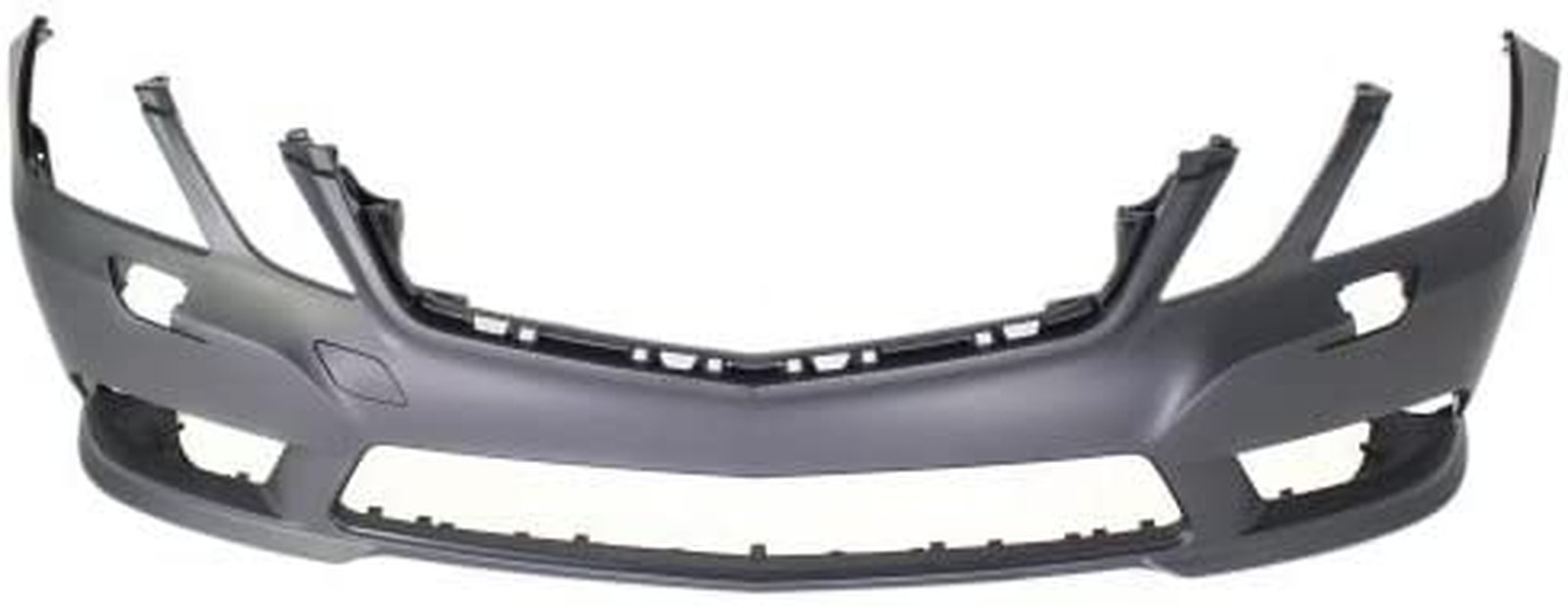 MB1000303 mercedes benz e class 2010 2013 bumper front primed without sensor with h l wash 4