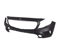 MERCEDES GLA 2015-2020 — FRONT BUMPER PRIMED; W/O WASHERS; W/ SENSORS; W/O AMG; 2015-2017 (15688009409999)