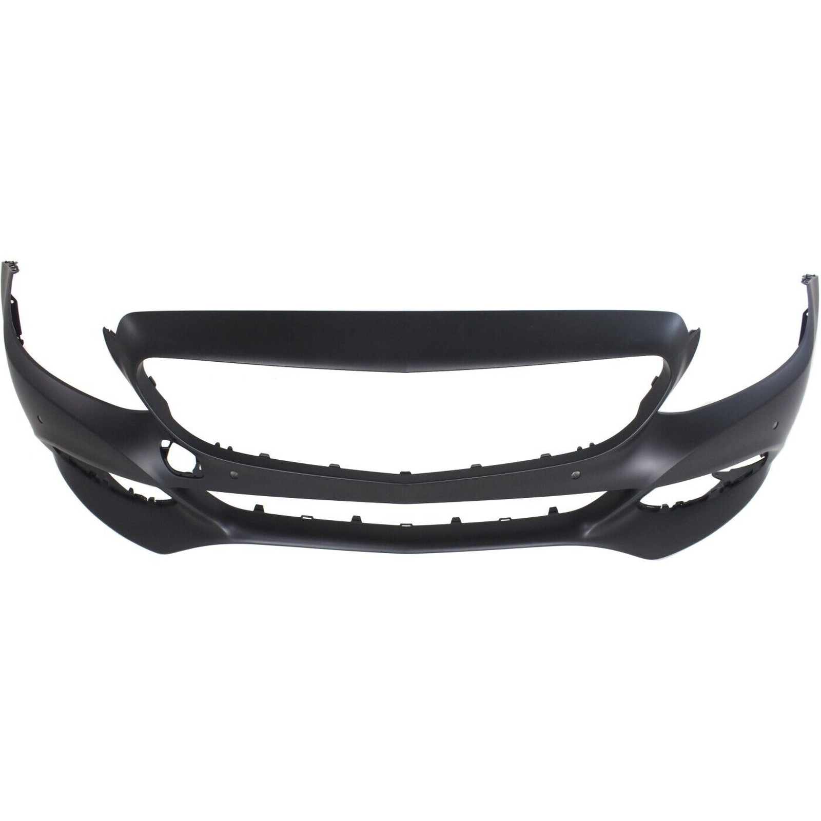 MB1000468 mercedes benz c class 2015 2018 bumper front primed without amg lux camera with  4