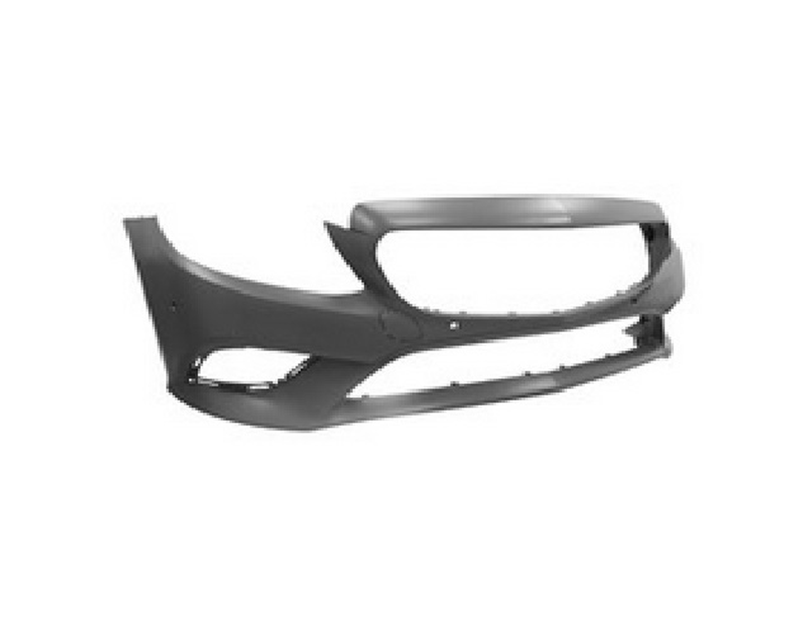 MB1000596 mercedes benz c class 2019 2023 bumper front primed ptm with tow hook 4 active p 1