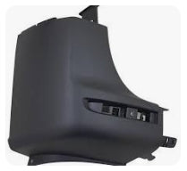 MERCEDES SPRINTER 2019-2025 — REAR BUMPER LH; TEXTURED; W/O BLIND SPOT & SENSOR; 15/25/3500/XD 2019-2025