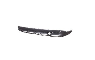 MERCEDES GLE 2020-2023 — REAR LOWER BUMPER; MAT DARK GRAY; W/ SENSORS & TRAILER HITCH; W/O AMG; 350/450 2020-2023 CAPA
