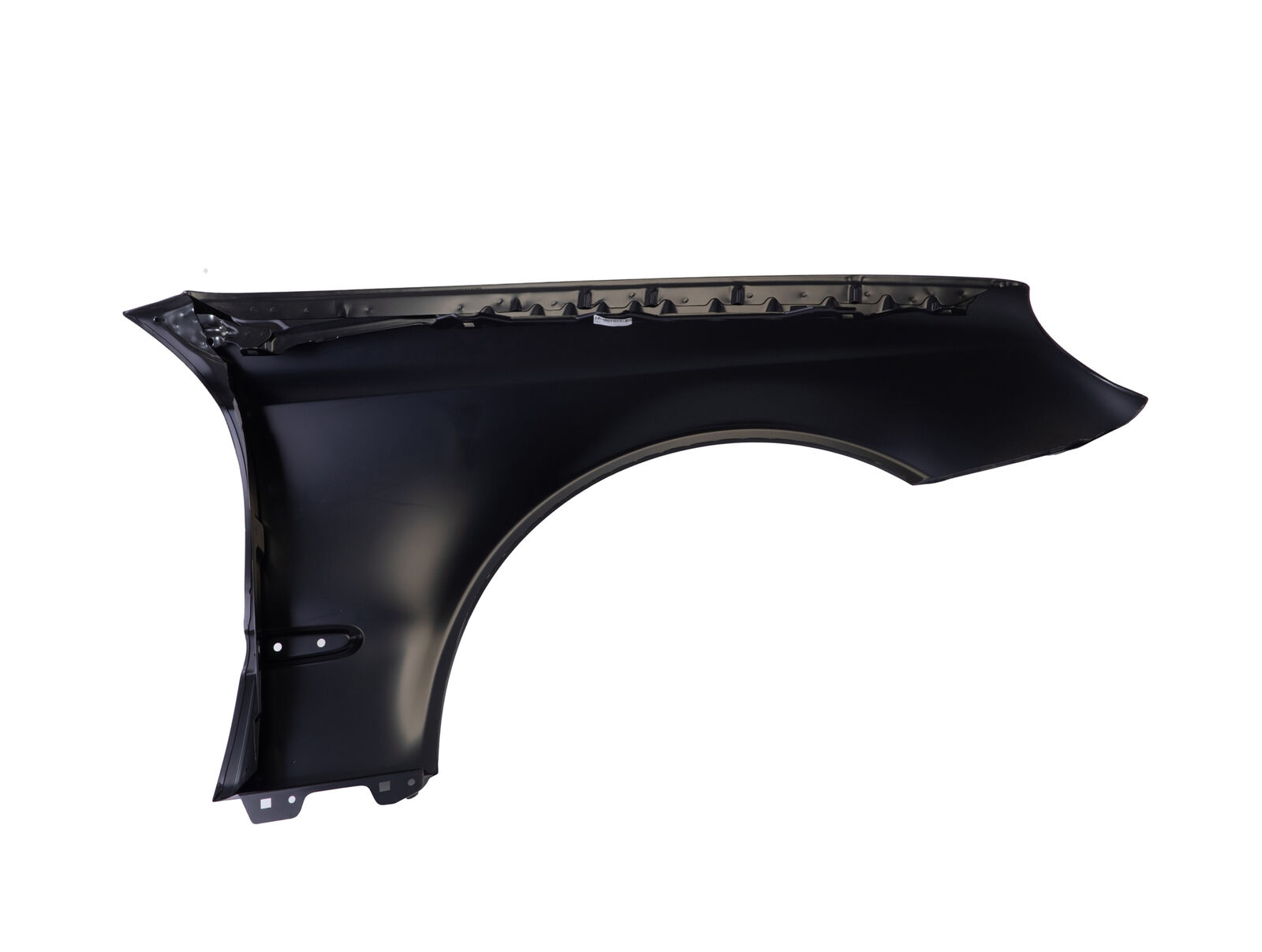 MB1240131 mercedes benz e class 2003 2009 front left fender without side lamp hole steel m 5