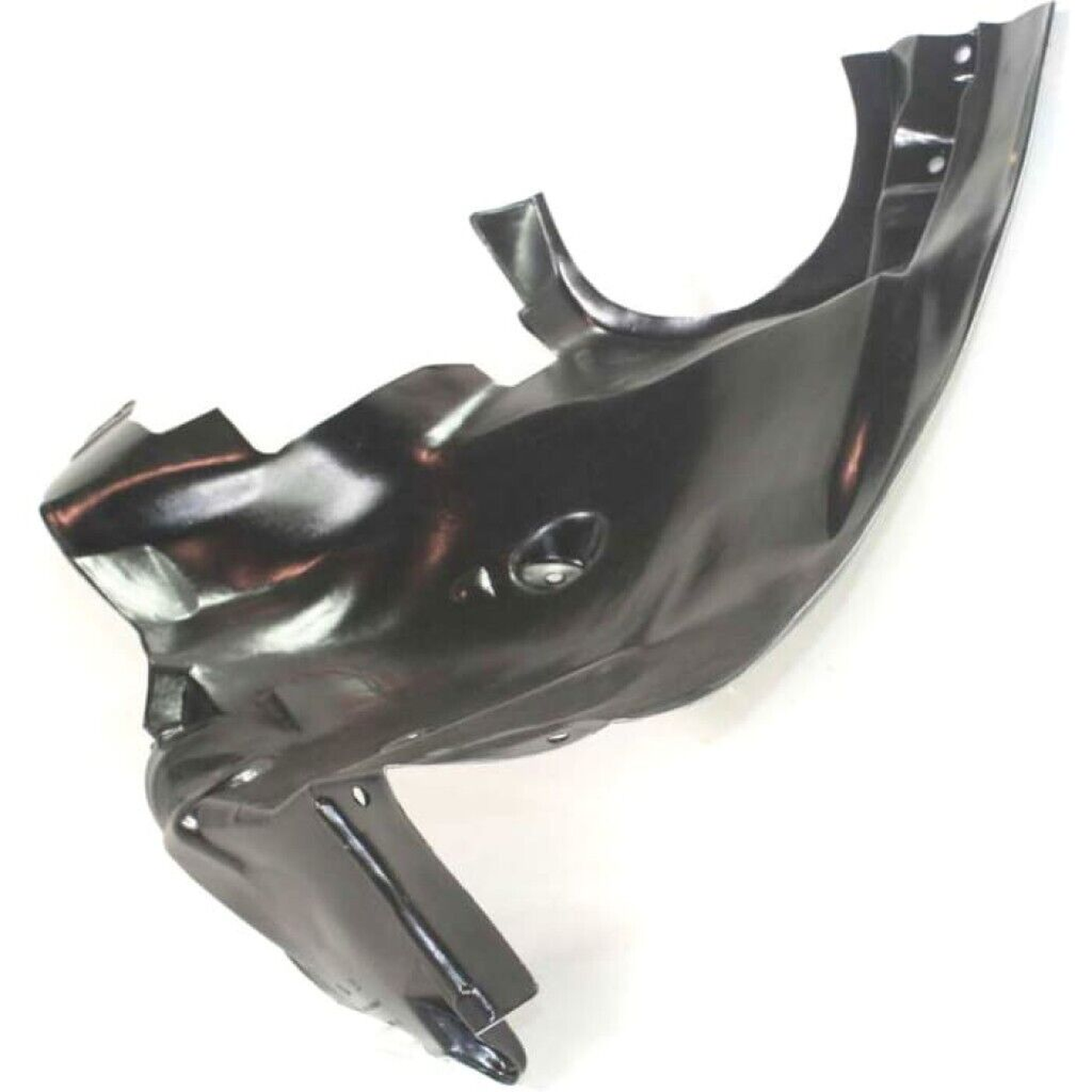 MB1248108 mercedes benz c class 2001 2007 front left fender liner rear section sdn mb12481 4