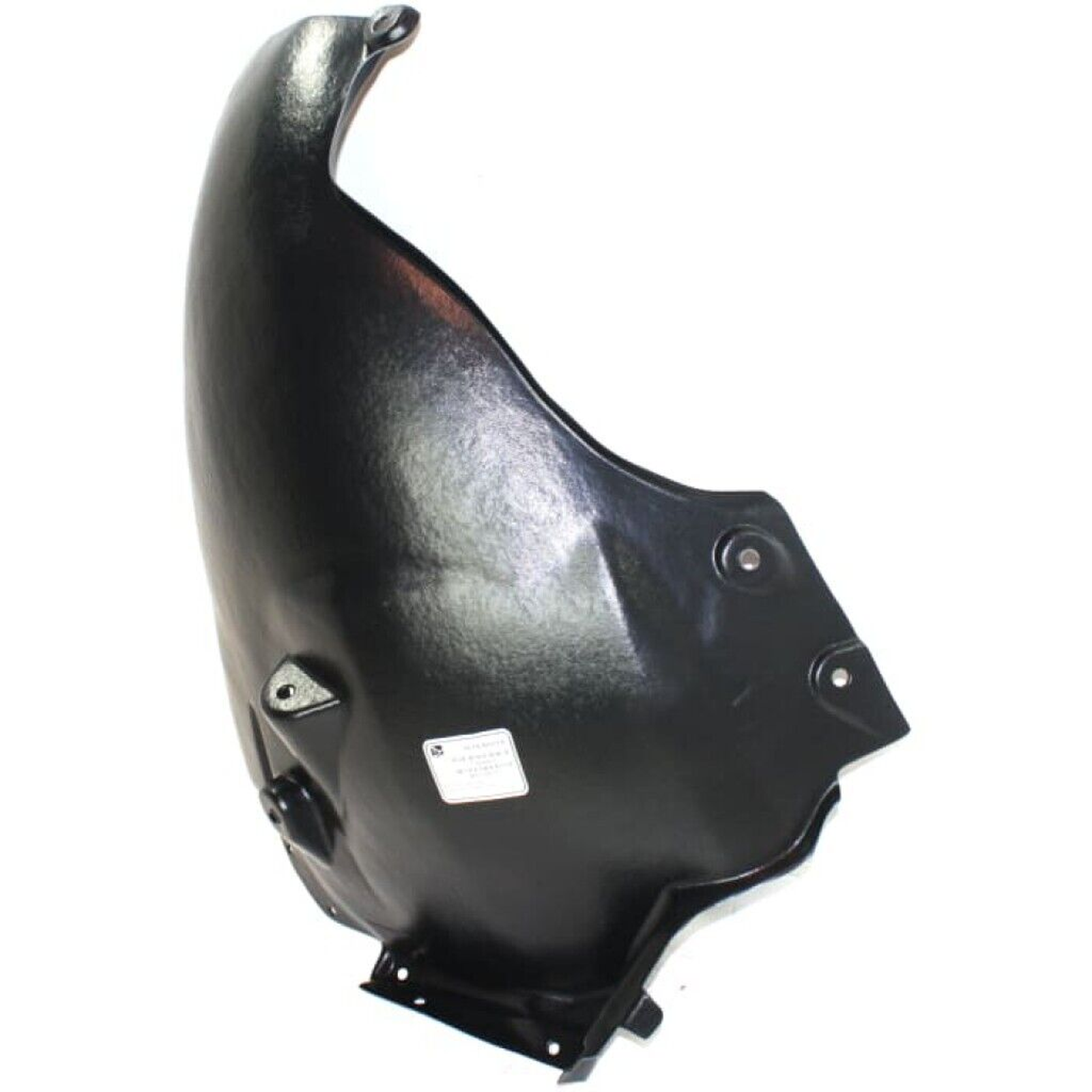 MB1248152 mercedes benz e class 2006 2009 front left fender liner rear section mb1248152 5