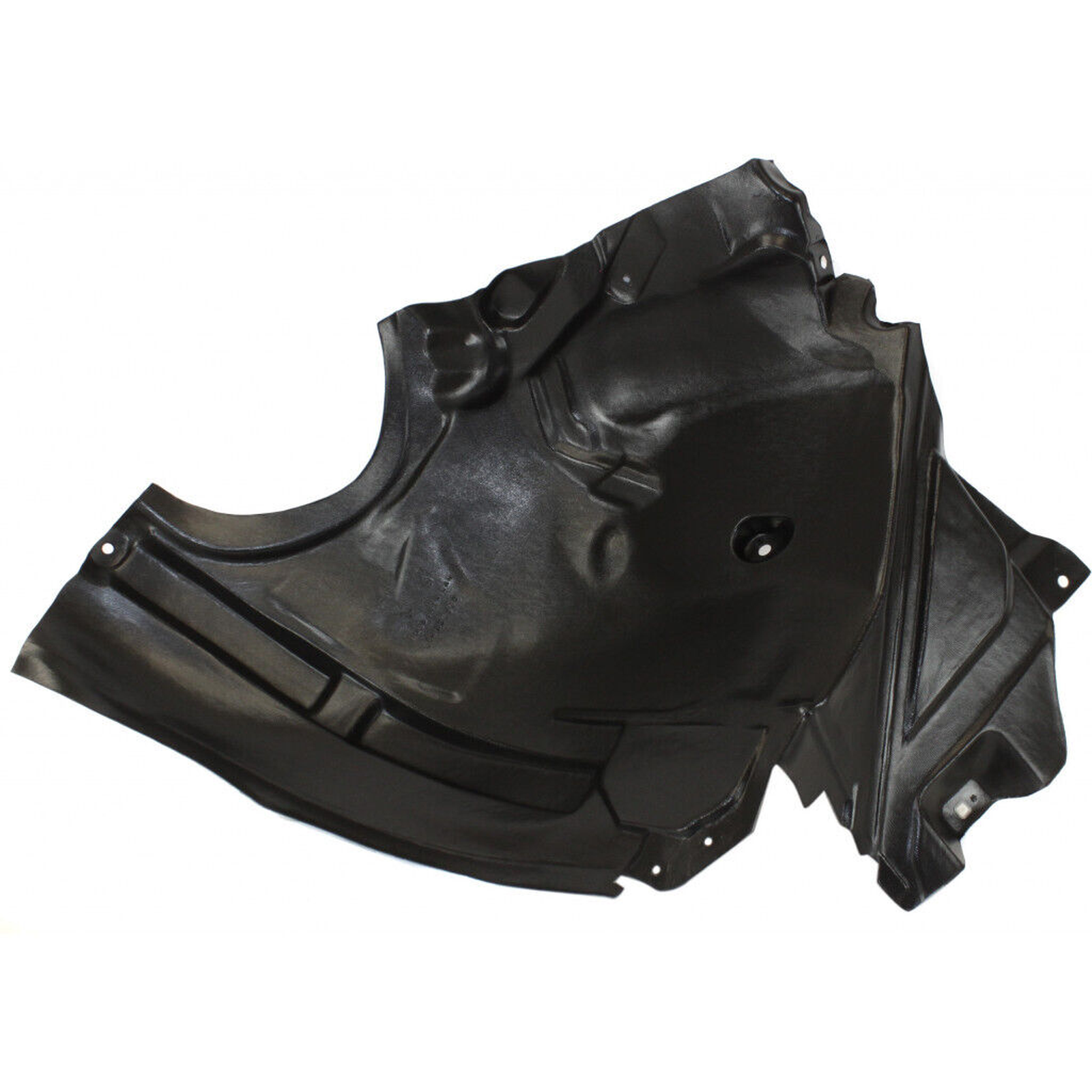 MB1249167 mercedes benz e class 2010 2013 front right fender liner 2nd half front section  3