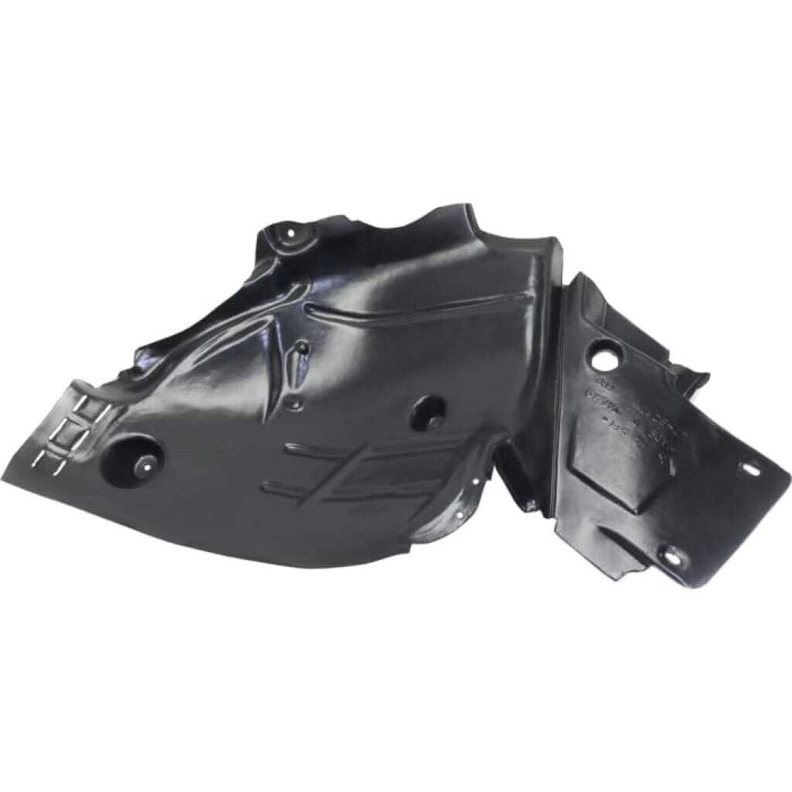 MB1249179 mercedes benz c class 2017 2018 front right fender liner rear section mb1249179 3