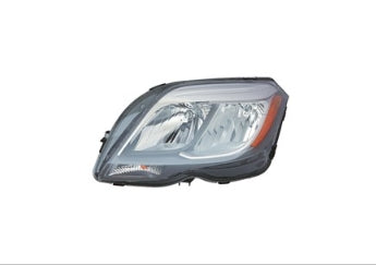 MERCEDES GLK 2010-2015 — HALOGEN HEADLIGHT LH; W/O LOGO; GLK250/GLK350 2013-2015