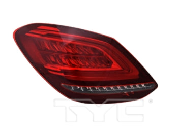 MERCEDES C-CLASS 2012-2021 — LED TAIL LIGHT LH; W/O LOGO; SEDAN; C300/C43_AMG/C63_AMG/C63_AMG_S 2019-2021 CAPA