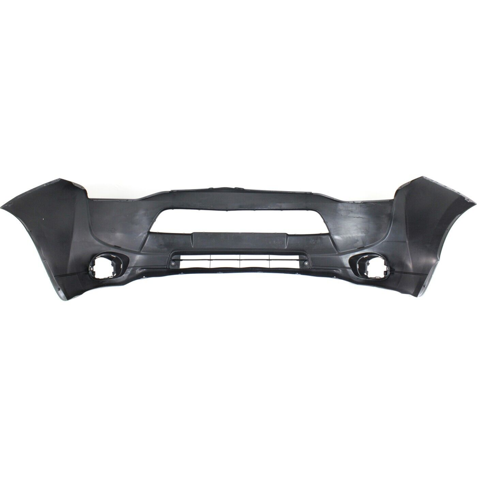 MI1000336 mitsubishi outlander 2014 2015 bumper front primed without wheel lip molding hol 5