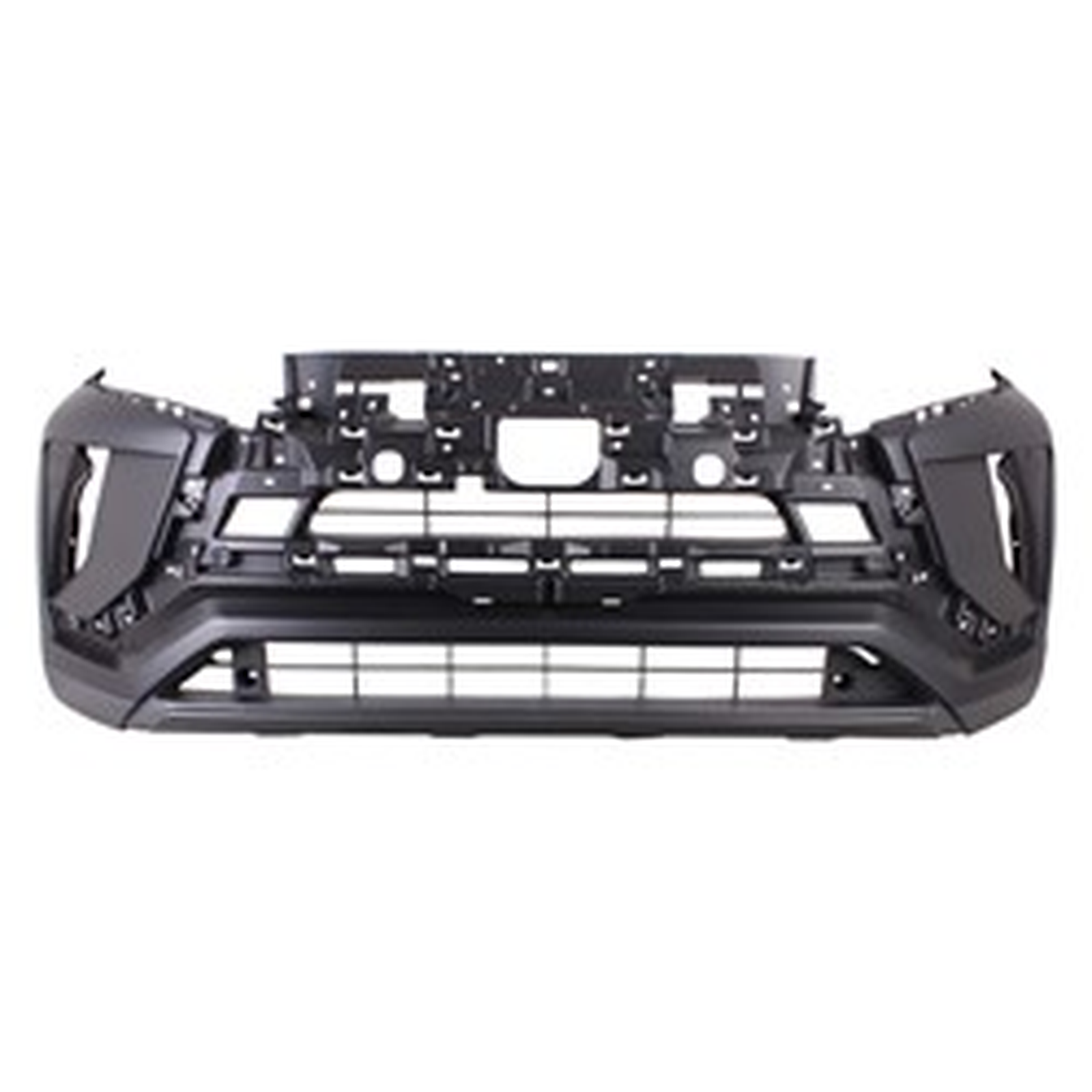 MI1000347 bumper front primed es le model without center lower trim holes mi1000347 1