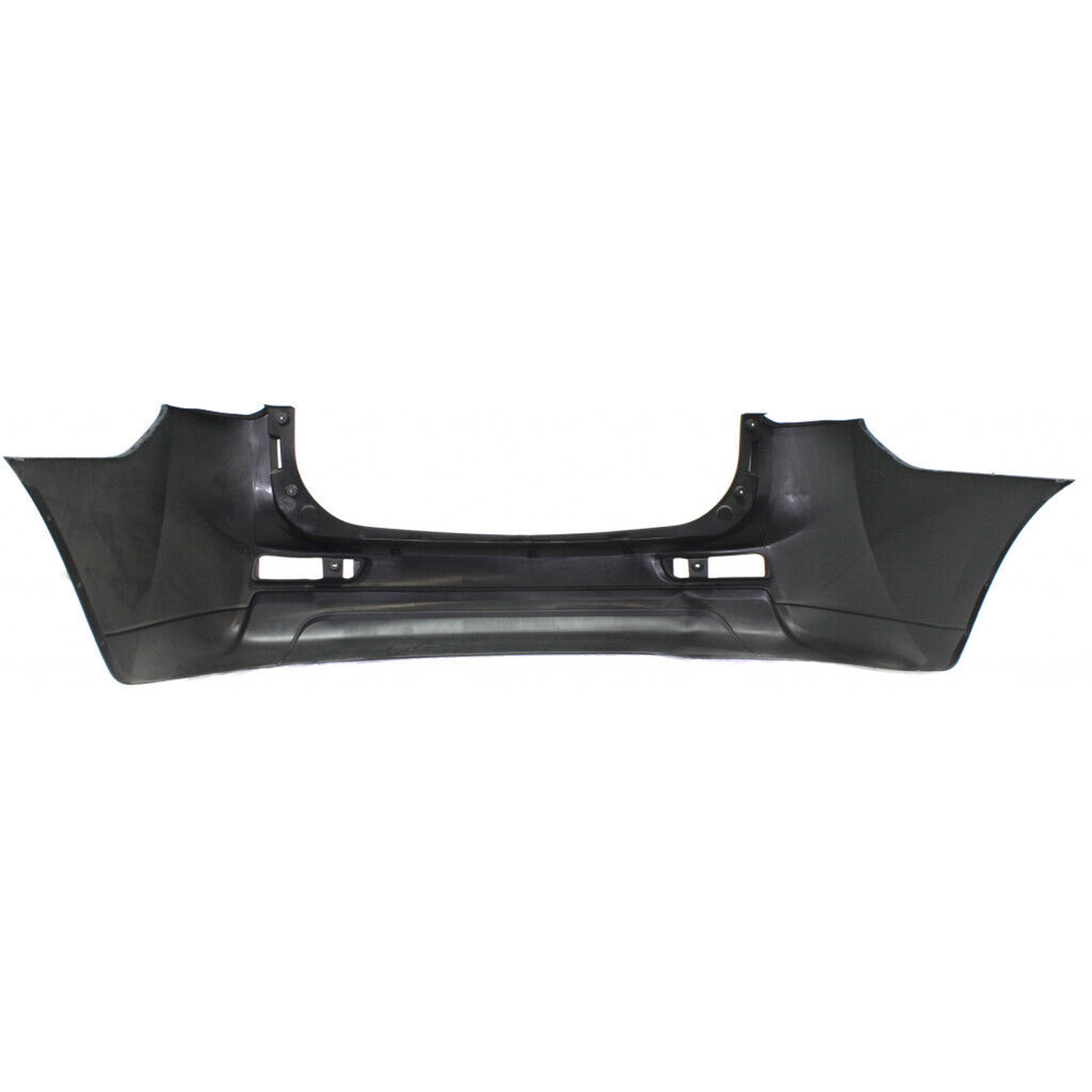 MI1100299 mitsubishi outlander 2014 2015 bumper rear textured without wheel opening mouldi 3
