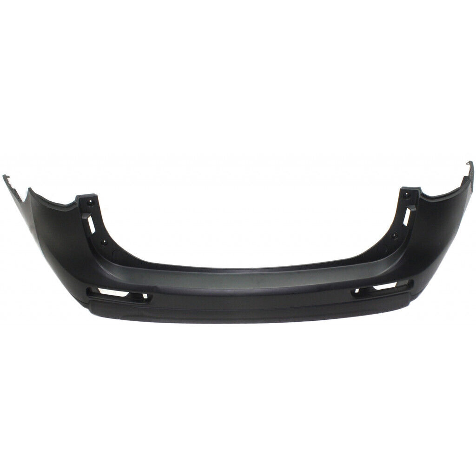 MI1100299 mitsubishi outlander 2014 2015 bumper rear textured without wheel opening mouldi 4